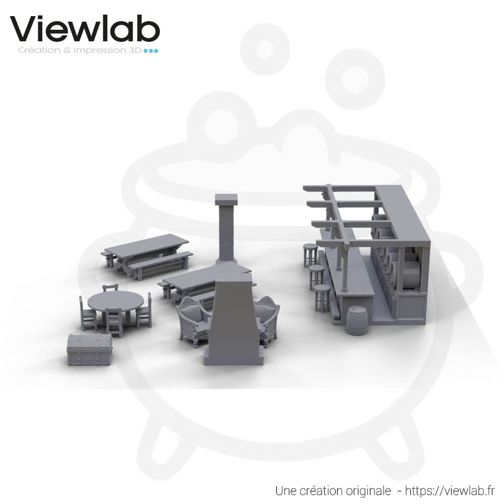 Pack Mobilier : "L'Ambiance de la Taverne" – Image 4
