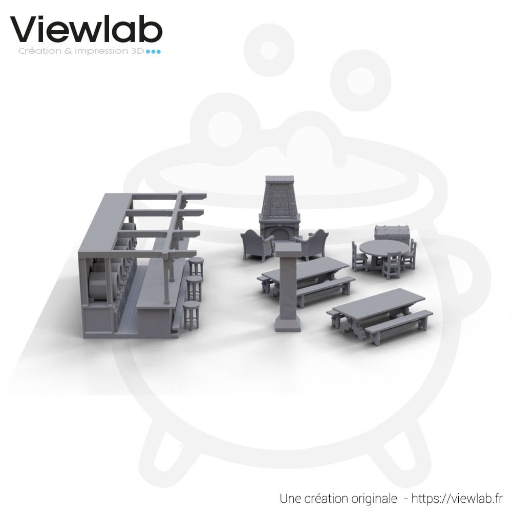 Pack Mobilier : "L'Ambiance de la Taverne" – Image 2