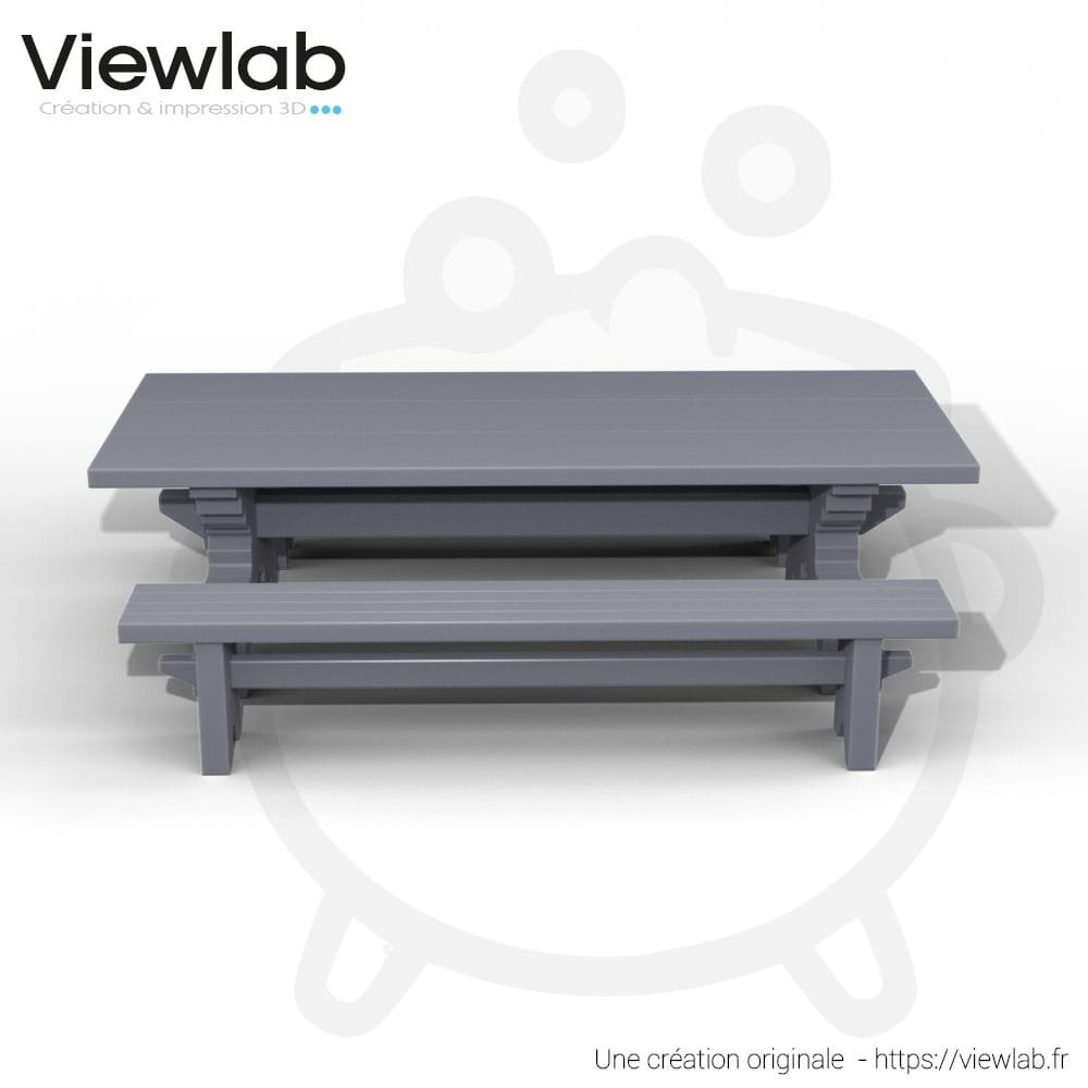 Les Tables de Mess & leurs Bancs – Image 4